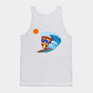 Pizza Surfer Tank Top